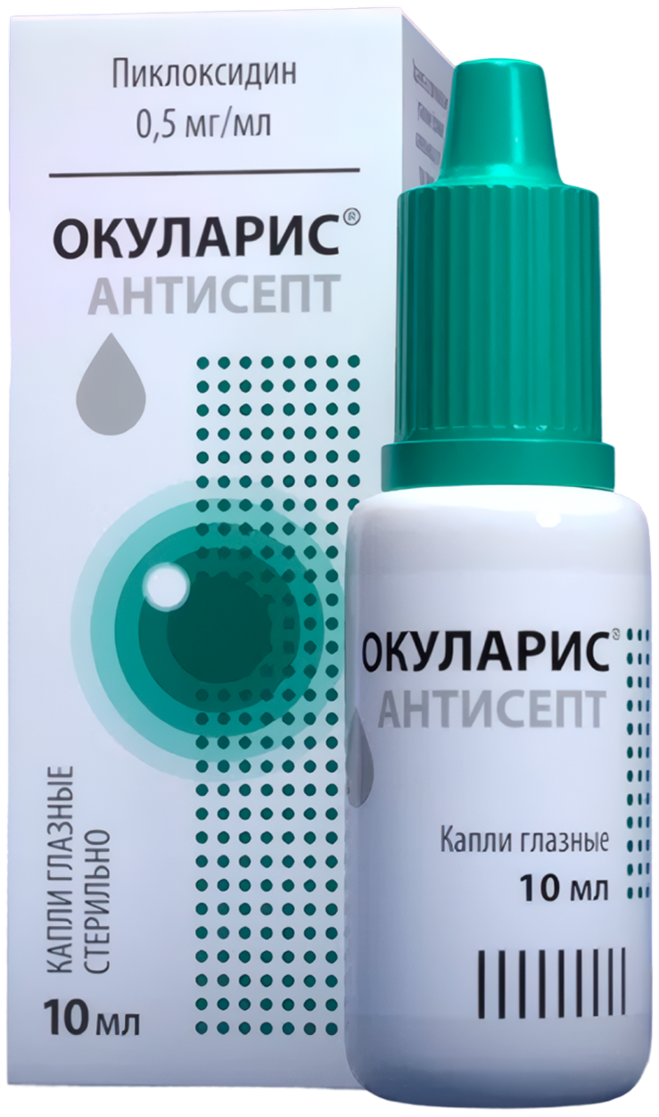 Упаковка Окуларис Антисепт